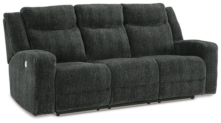 Martinglenn Power Reclining Sofa with Drop Down Table