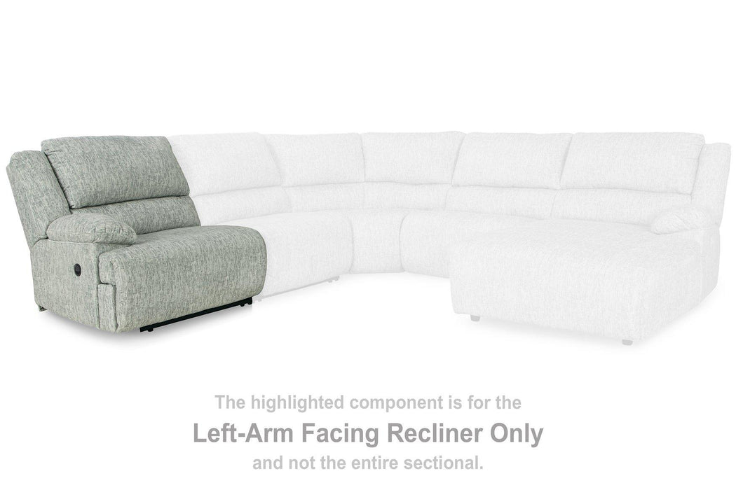 McClelland Reclining Sectional with Chaise