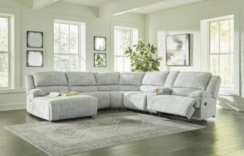 McClelland Reclining Sectional with Chaise